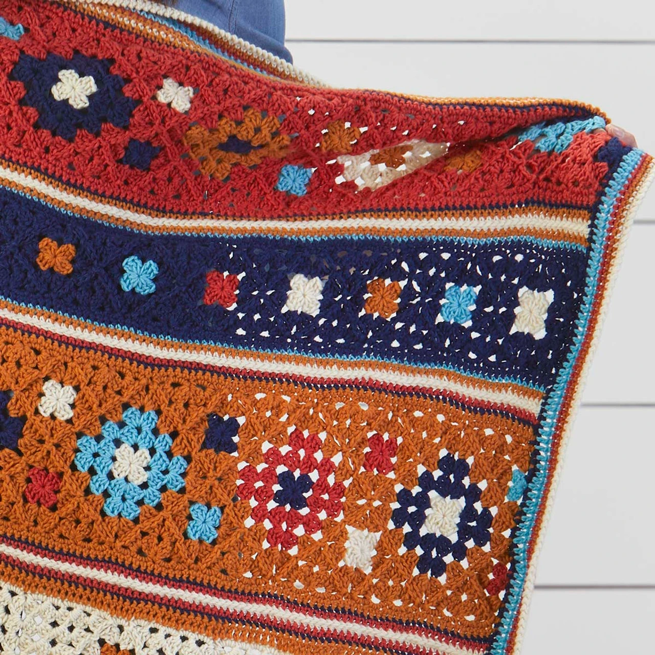 Herrschners Navajo-Inspired Afghan Crochet Kit 5 Herrschners Navajo-Inspired Afghan Crochet Kit - Image 3