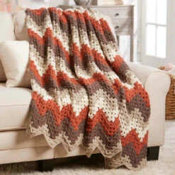 Premier® Premier Cassia Ripple Afghan Crochet Kit
