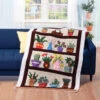 Herrschners Shelf Garden Crochet Afghan Kit -Textile Shop 205098 01672.1693427974