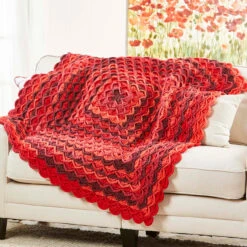 Herrschners Gradient Waves Crochet Afghan Kit