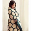 Bernat Velvet Honeycomb Blanket Crochet Kit