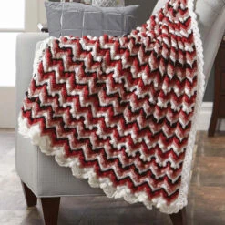 Herrschners Mirabelle Afghan Crochet Afghan Kit
