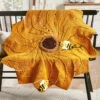 Herrschners Bee-Rilliant Sunflower Afghan Crochet Kit -Textile Shop 205468 1 98437.1696276112