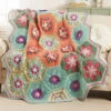 Herrschners Flower Shoppe Crochet Afghan Kit