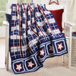 Herrschners Red, White, & Bloom Crochet Kit