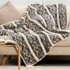 Bernat Snow-Capped Mosaic Stitch Blanket Crochet Kit -Textile Shop 206105 72884.1693428450
