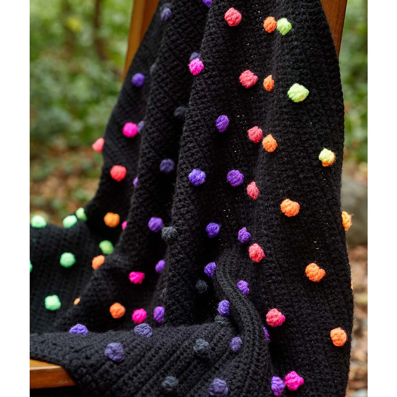 Premier® Premier Neon Bobbles Blanket Crochet Kit 4 Premier® Premier Neon Bobbles Blanket Crochet Kit - Image 2