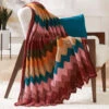 Herrschners Sienna Ripple Afghan Crochet Kit -Textile Shop 206210 59622.1693428527