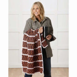 Herrschners Go Team Blanket Crochet Kit