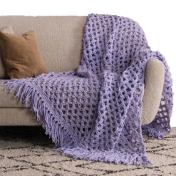 Bernat Love Knot Blanket Crochet Kit