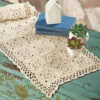 Herrschners Lacy Table Runner Crochet Yarn Kit -Textile Shop 234235P 25860.1693430393