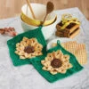 Village Yarn Sunflower Dishcloths Crochet Kit -Textile Shop 235497 06174.1693431469