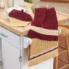 Village Yarn Autumn Towels & Acorn Dishcloth Set 2 Village Yarn Autumn Towels & Acorn Dishcloth Set -Textile Shop 235615 00293.1693431549