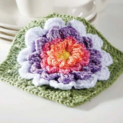 Premier® Premier Full Bloom Dishcloth Crochet Kit