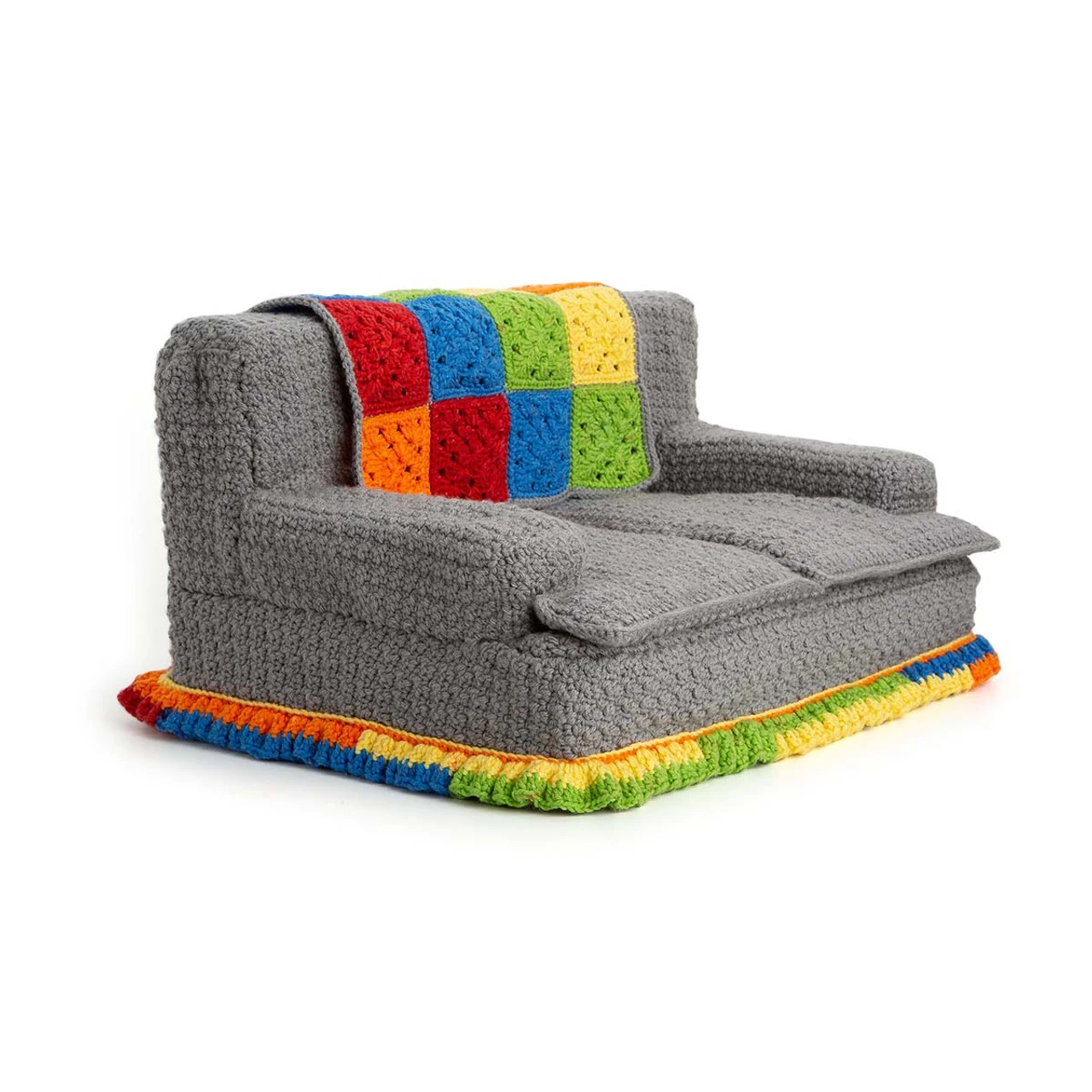 Red Heart Kitty Couch Crochet Kit 4 Red Heart Kitty Couch Crochet Kit - Image 2