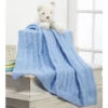 Herrschners Madison Baby Blanket Knit Kit -Textile Shop 244097P 94573.1693432117