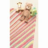 Lion Brand Simple Diagonal Baby Afghan Knit Kit -Textile Shop 246121 90328.1693432634