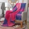 Red Heart Dynamic Knit Ombre Throw Yarn Kit -Textile Shop 265393 40650.1693433002
