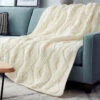 Bernat Twisted Stitch Blanket Knit Kit -Textile Shop 266098P 44531.1693433053