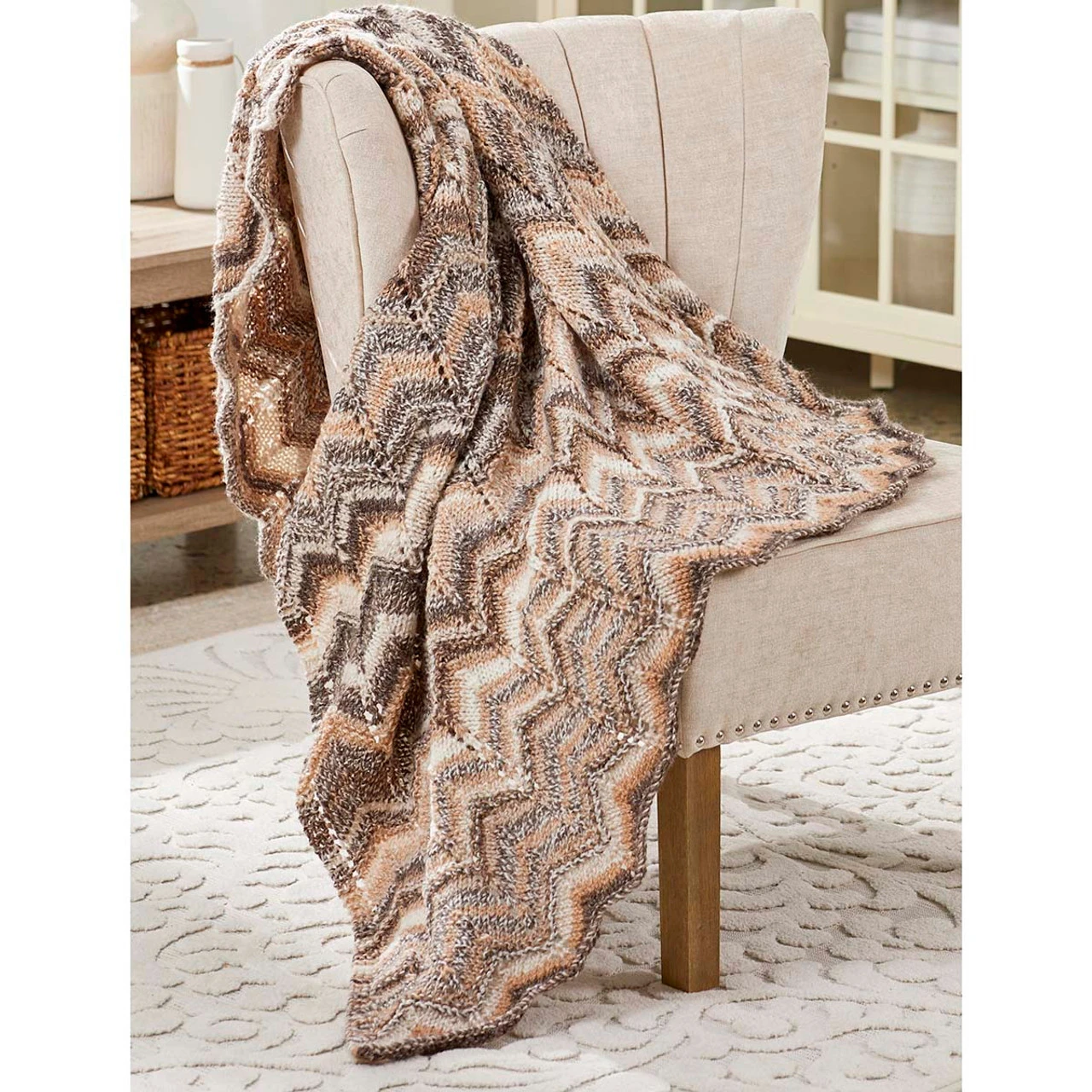Premier® Premier Marlow Throw Knit Kit 3 Premier® Premier Marlow Throw Knit Kit