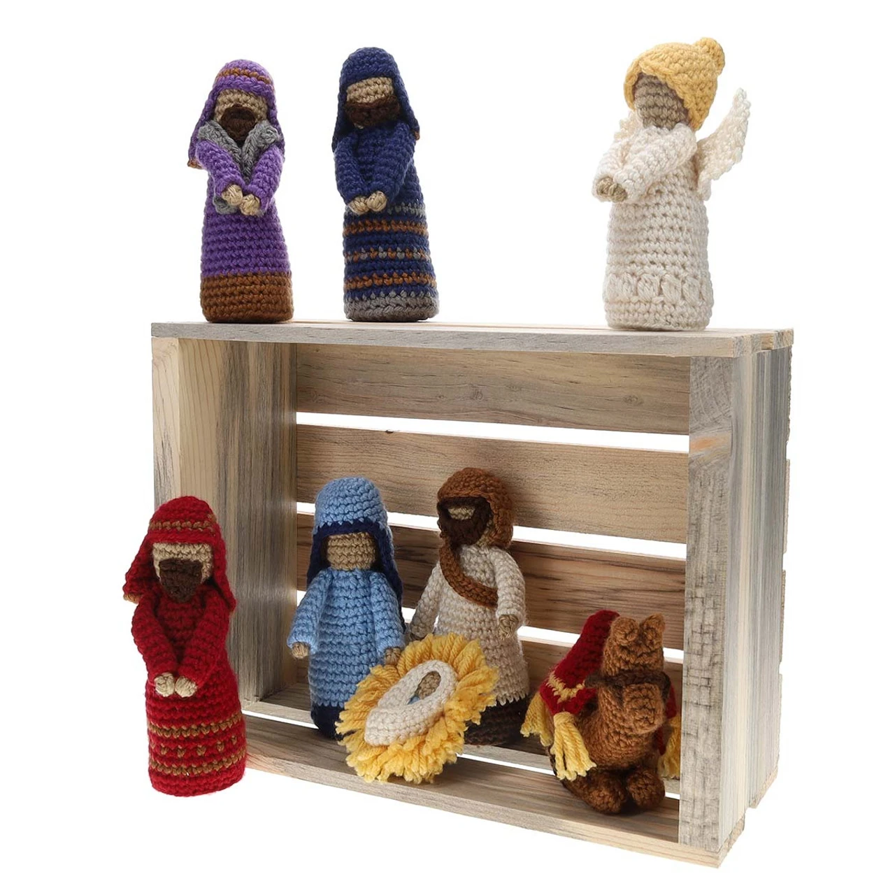 Leisure Arts Crochet Nativity Kit Crochet Kit 3 Leisure Arts Crochet Nativity Kit Crochet Kit