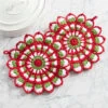 Village Yarn Mistletoe Mandala Trivets Crochet Kit 1 Village Yarn Mistletoe Mandala Trivets Crochet Kit -Textile Shop 586032 64656.1696276805