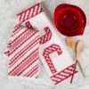 Herrschners Candy Cane Lane Dish Towels Crochet Kit -Textile Shop 586156 83129.1693468150