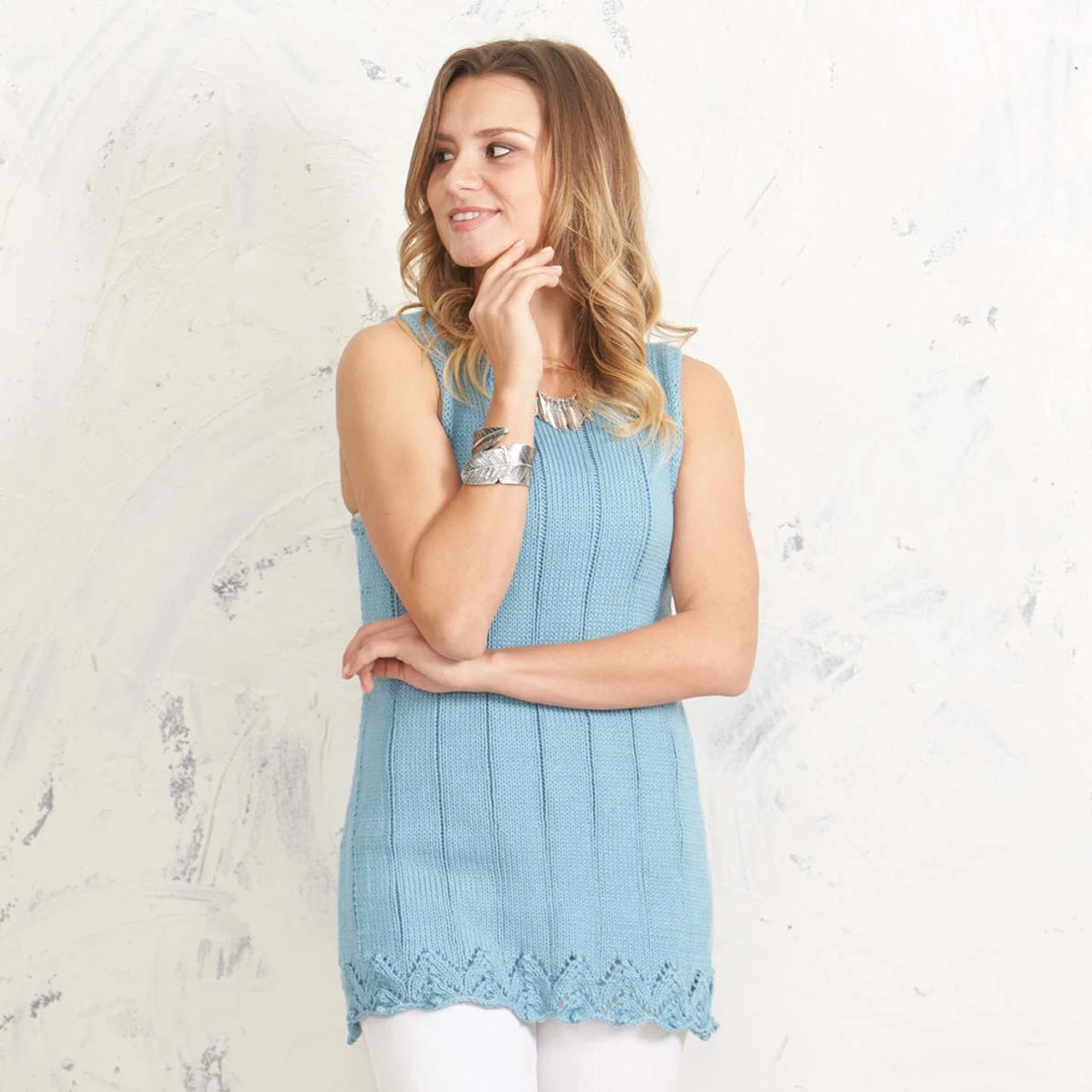 Westville Tank Kit Knit Yarn Kit 3 Westville Tank Kit Knit Yarn Kit