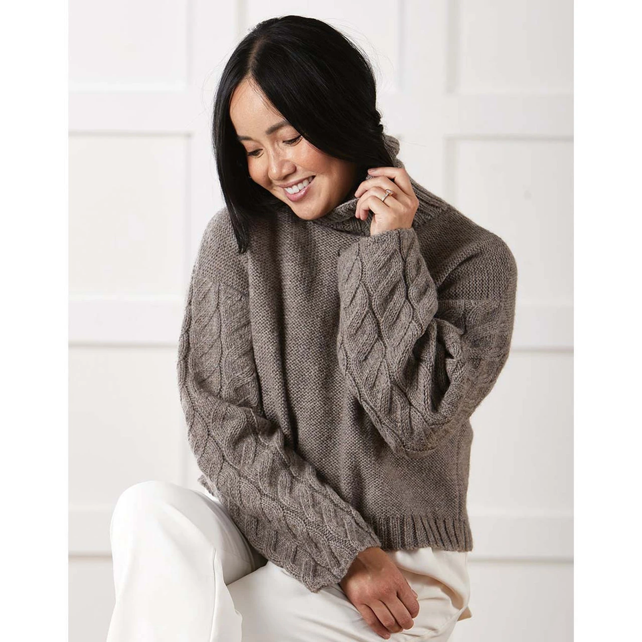 Willow Yarns The Sleeves Have It Pullover Knit Kit 3 Willow Yarns The Sleeves Have It Pullover Knit Kit