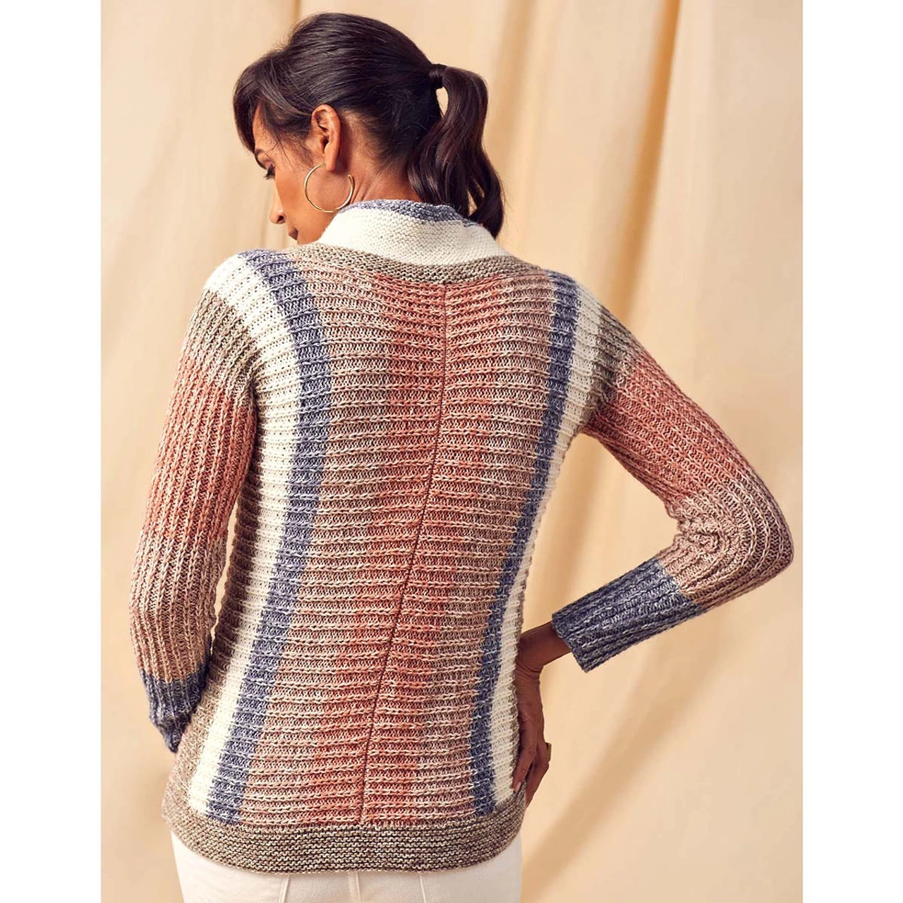Universal Yarn Ribline Pullover Knit Kit 4 Universal Yarn Ribline Pullover Knit Kit - Image 2