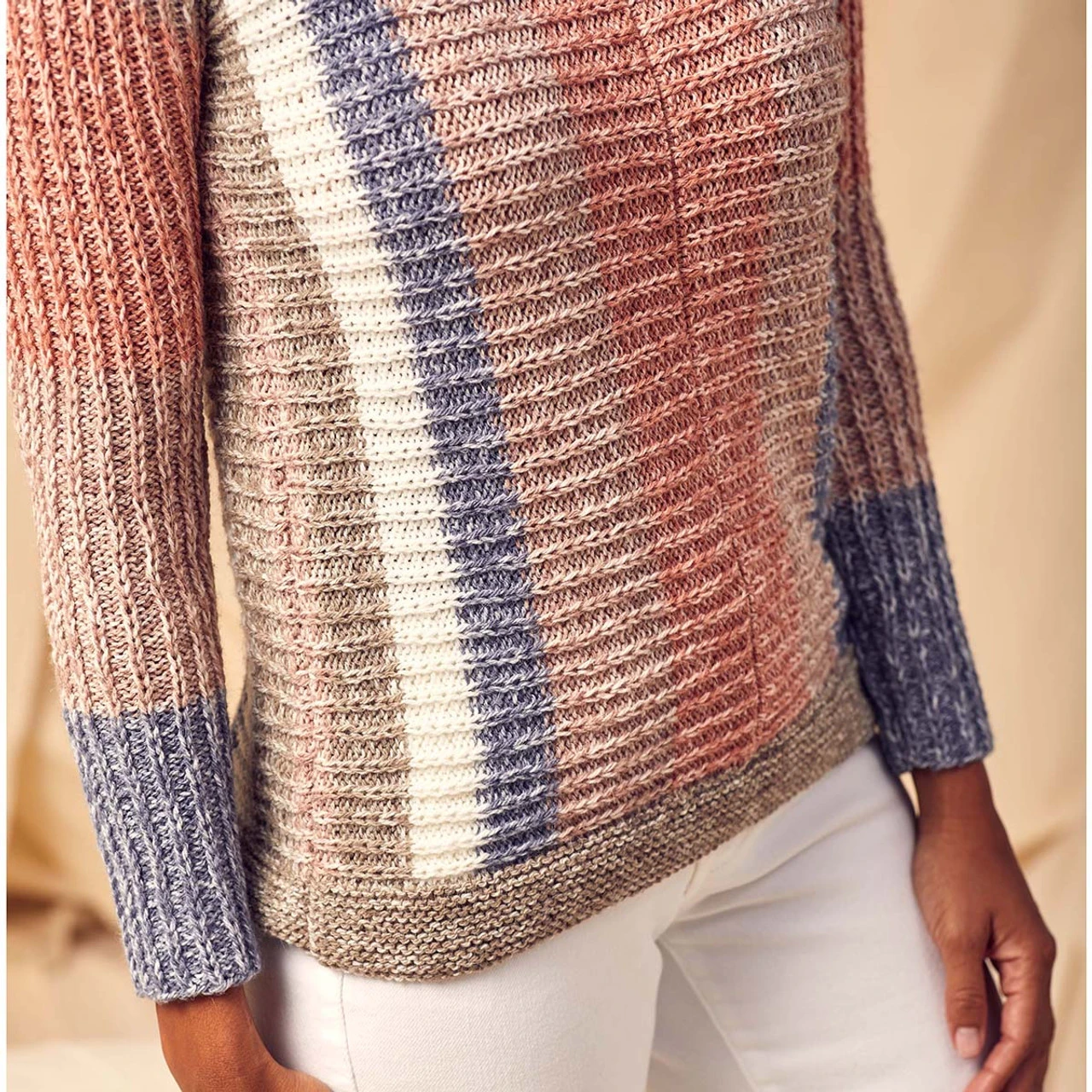 Universal Yarn Ribline Pullover Knit Kit 6 Universal Yarn Ribline Pullover Knit Kit - Image 4